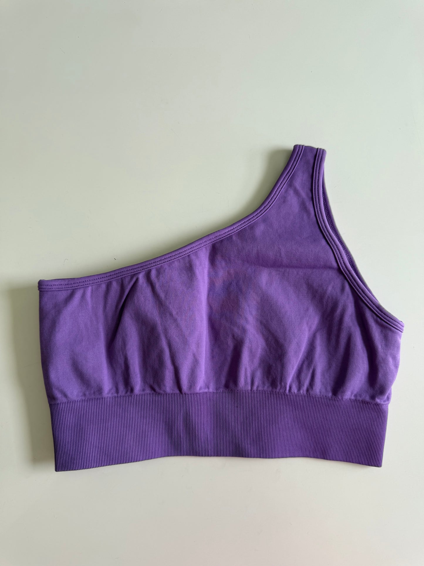 One Shoulder Sports Bra
